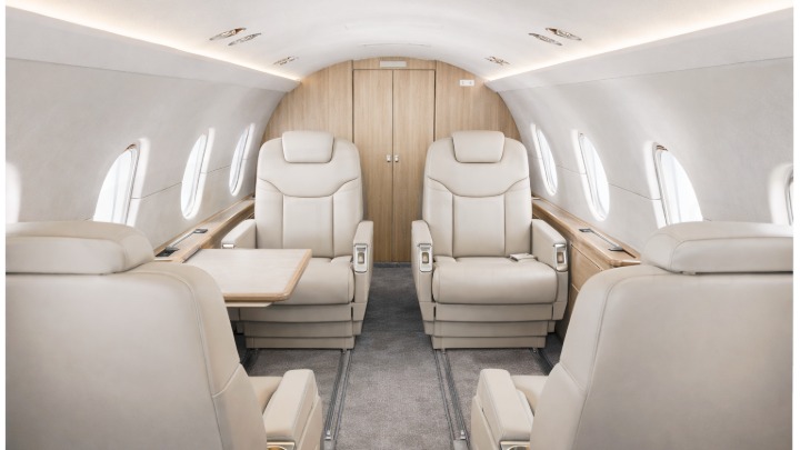 Special Charter Category, Beechjet 400A Jet Interior